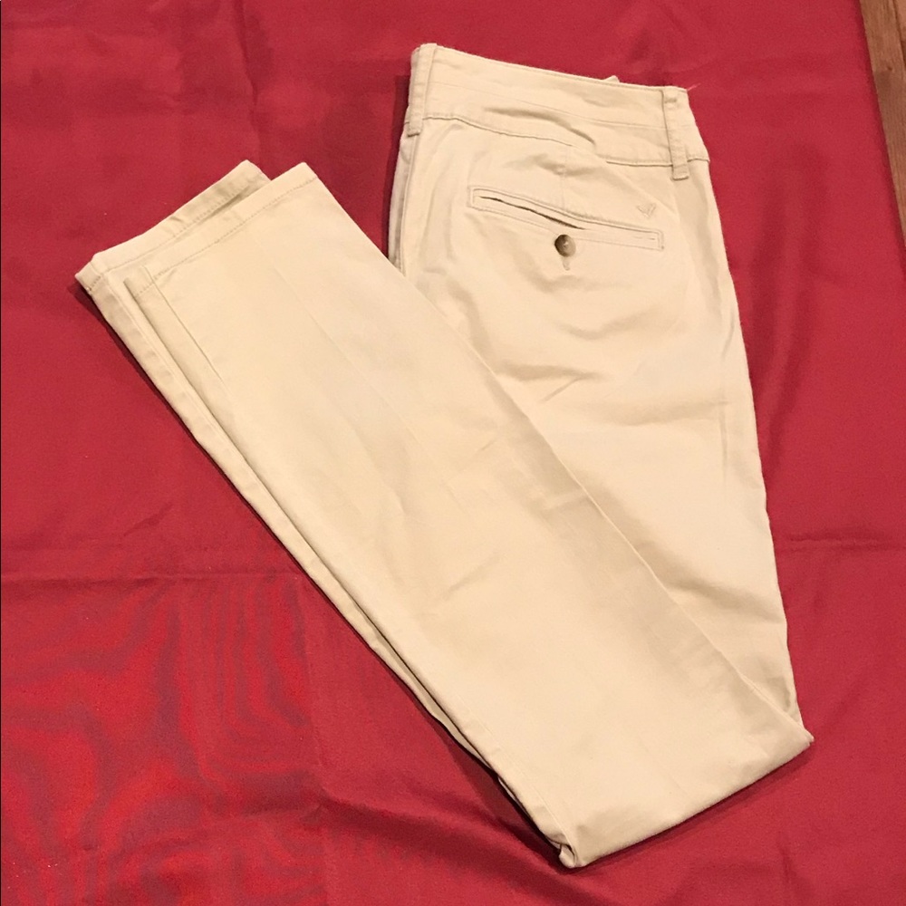 American Eagle Khakis Like New Size 4L